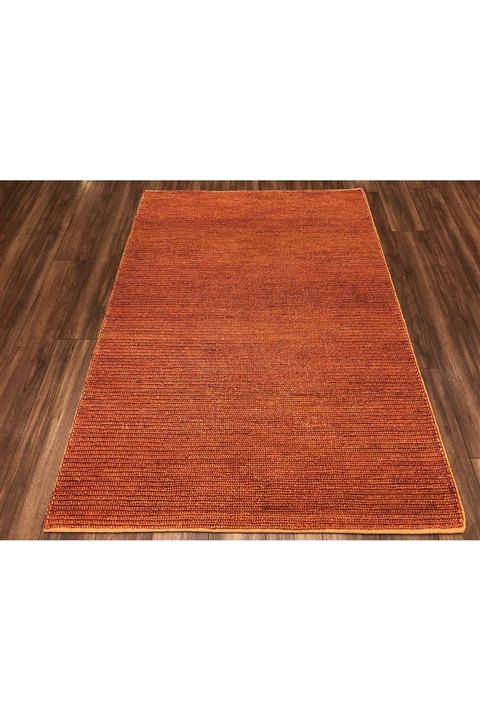 Doku Hint Hand Jute/plaın Rust Orange