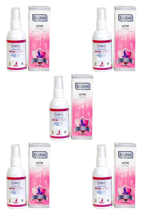 Bioxi Intim Genital Bölge Bakım Ve Temizleme Spreyi 150ml 5 Adet
