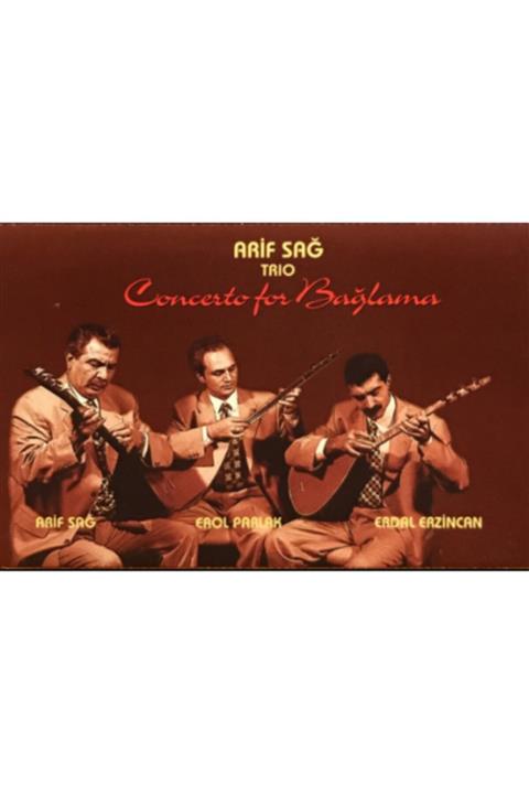 Şenses Arif Sağ Trio-concerto For Bağlama (kaset)
