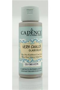 Cadence Very Chalky Glass Decor Cam Boyası - CG 1365 Vizon