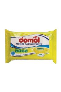 DOMOL 50'li Limon Kokulu Genel Amaçlı Bez / Mendil