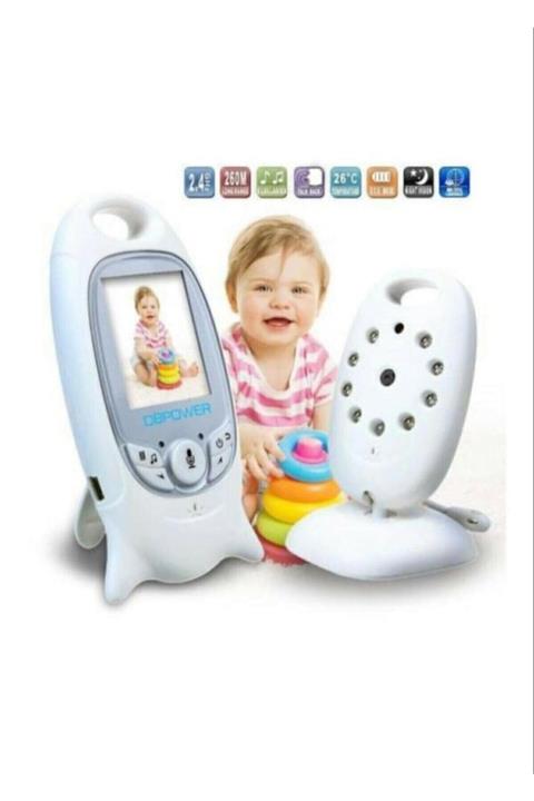 RAYLAX Bebek Kamerası Gece Görüşlü Monitör Wifili Kamera Angeleye Ks-601