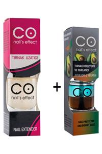 CO Nail's Effect Co Tırnak Güçlendirici - Tırnak Koruyucu Ve Parlatıcı