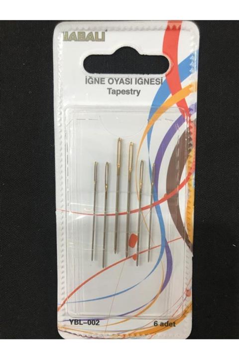 Yabalı ğne Oyası Iğnesi 6'lı I