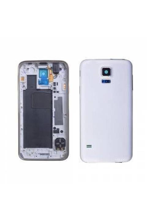 Samsung Galaxy G900 S5 Için Kasa - Beyaz