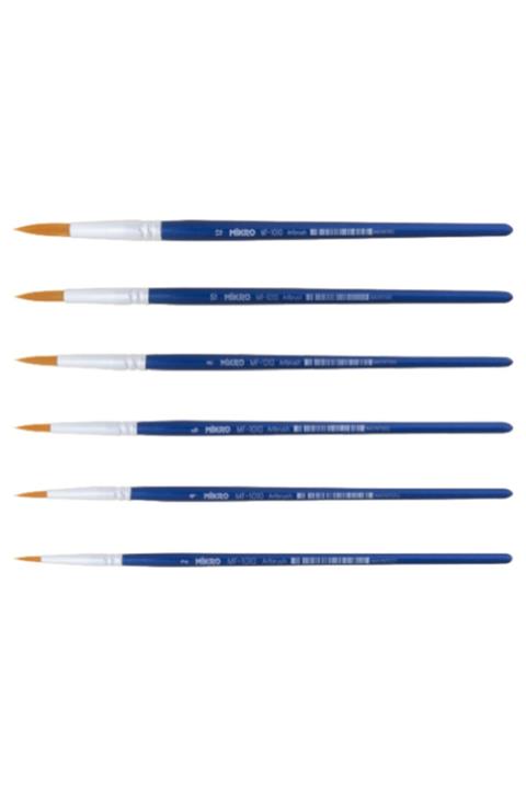 Mikro Artbrush Guaj, Yağlı, Sulu Boya Fırçası No:12