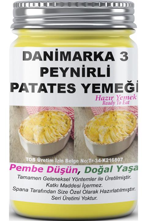 SPANA Danimarka 3 Peynirli Patates Yemeği 330 gr