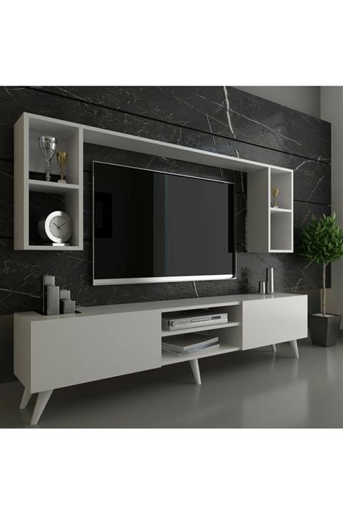 İstek Yeni Trend Tv Ünitesi Raflı Model Ünite