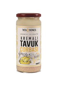 Veg&Bones Kremalı Tavuk Çorbası 480ml