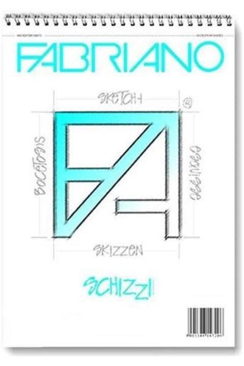 Fabriano : Schizzi : Eskiz & Çizim Defteri : 90 Gr : A5 : 60 Yaprak
