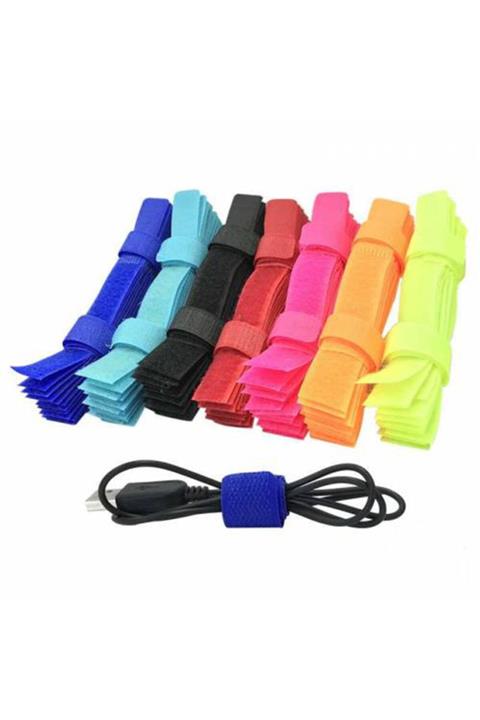 WOZLO Kablo Düzenleyici Toplayıcı Cırt Cırt (7 Adet)