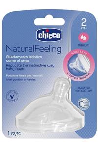 Chicco Naturalfeeling Biberon Emziği 2 Ay+ Orta Akışlı Tekli Paket