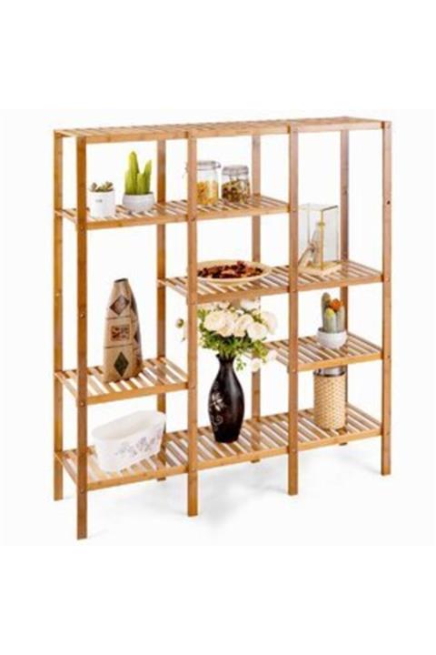 sepetimorganik Ahşap Çok Amaçlı Raf