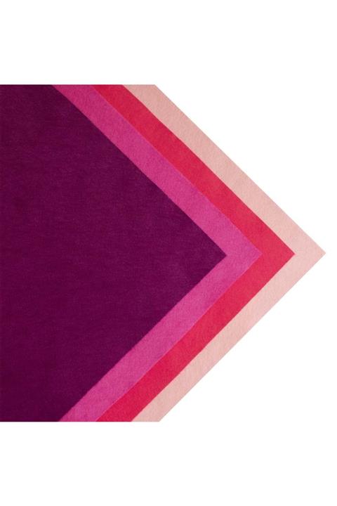 toptankece Ince Yumuşak Keçe Pembe Tonlar - 4 Renk - 50x50 Cm - Hobi Keçe