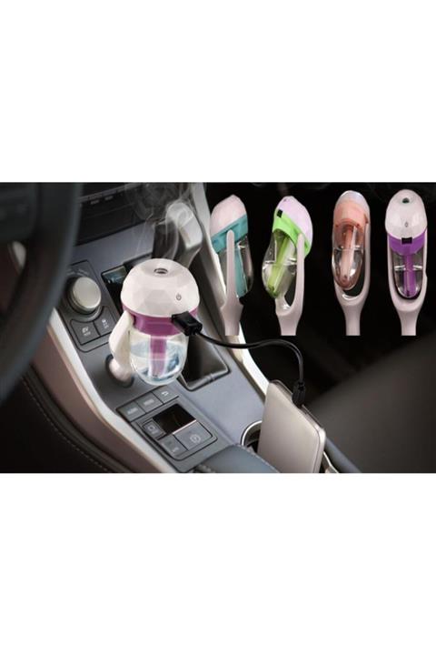 rennway Usb Araç Adaptörü Şarj Parfüm Nemlendirici