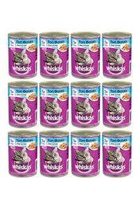 Whiskas Ton Balıklı Kedi Maması Konserve 400gr X 12 Adet