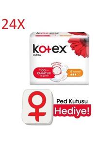 Kotex Ultra Normal 24 Paket....ped Kutusu Hediyeli. Trendyola Özel Fiyat...