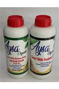 Aysa organik Genel Bitki Besleme 1 kg + Solucan Solöm Fulvik 1 kg