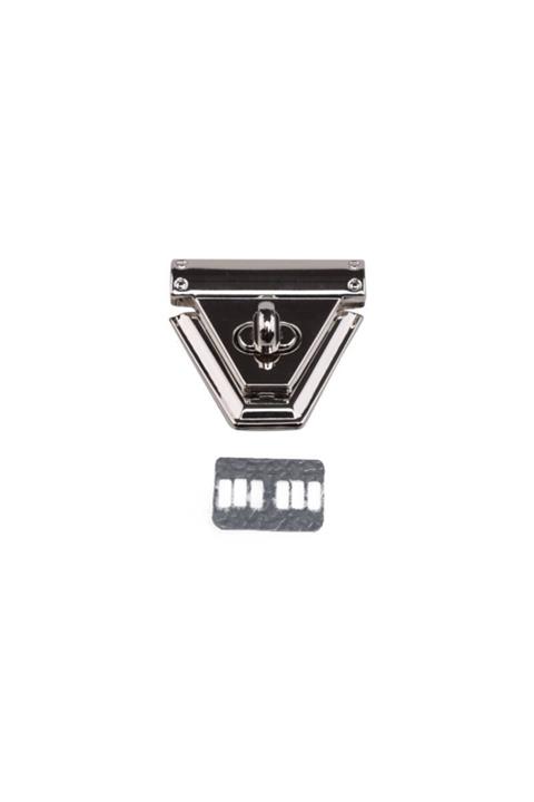 Simisso Çevirmeli Çanta Kilidi Metal 5x5 Cm