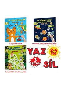 Yükselen Zeka Yayınları Mucit Karınca 2. Seri (2-4 Yaş) Yaz-sil Kitaplar - Evde Etkinlik Seti