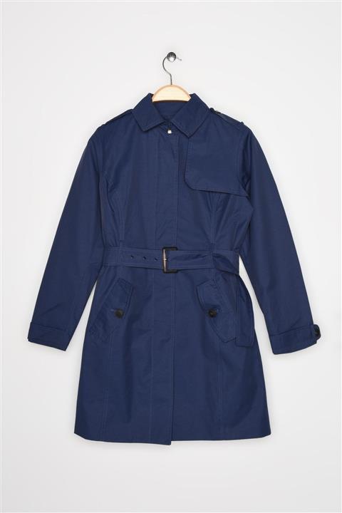 Koton Kadın Lacivert Trençkot 0KAK06632IW