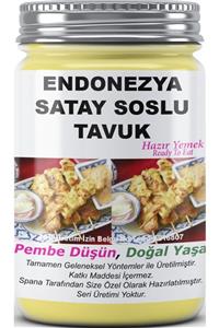 SPANA Endonezya Satay Soslu Tavuk Ev Yapımı Katkısız 330gr