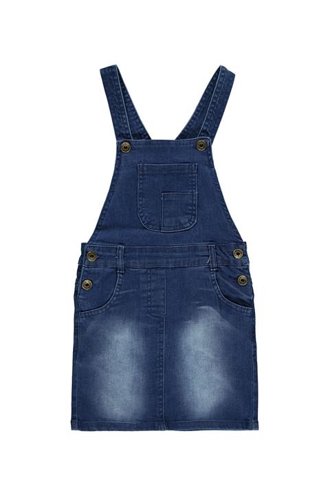 Civil Girls Kız Çocuk Mavi Salopet