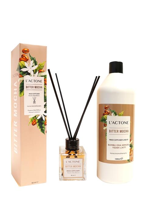 L'ACTONE Bitter Moka Bambu Likiti & 50 Ml Bambu