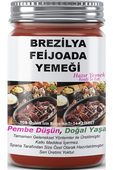 SPANA Ev Yapımı Katkısız Brezilya Feijoada Yemeği 330 gr