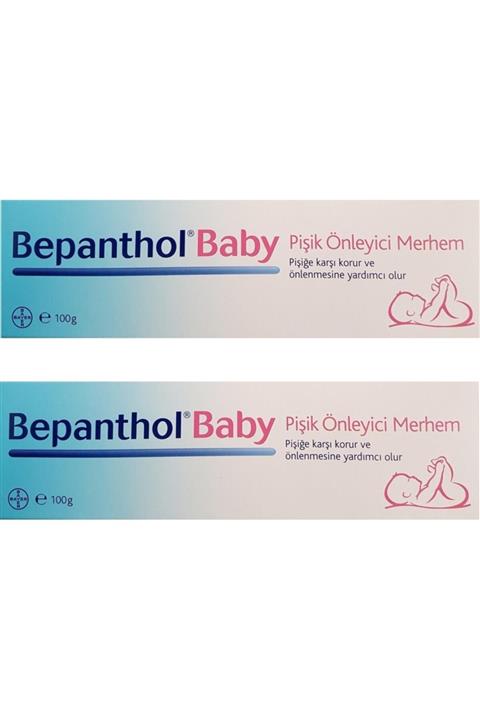 Bepanthol Baby Pişik Önleyici Merhem 100 Gr-2 Adet Skt:12/2021