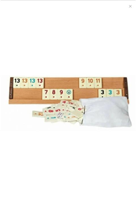 tıktak Büyük Boy Ağaç Okey Takımı