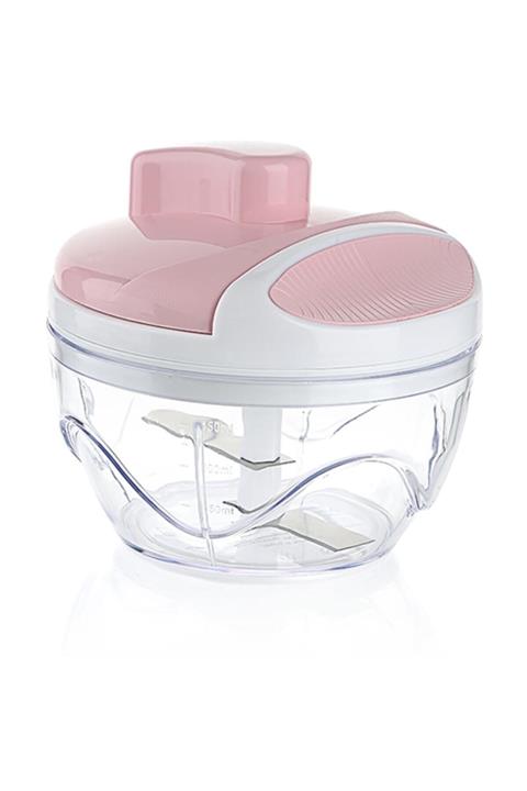 Titiz Plastik Pratik Yiyecek Doğrayıcı Handy Rondo Pembe