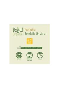 Sleepy Doğal Organik Pamuklu Temizlik Havlusu 12x50 Yaprak