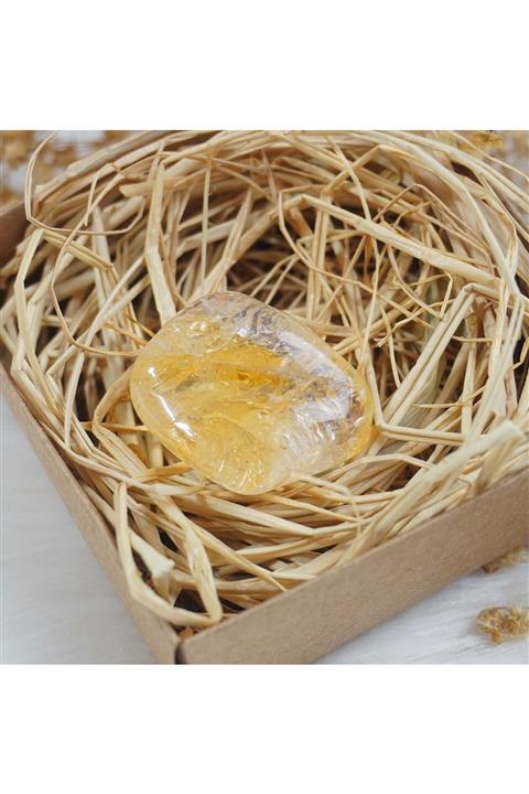 EFSHINE Sitrin Tamburlanmış Doğal Taş