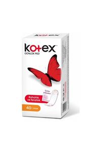 Kotex Ince Günlük Ped Parfümlü Çanta Paketleri 40 Adet - Yeni