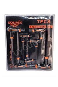 SONMİX 7 Parça T Alyan Takımı Torx