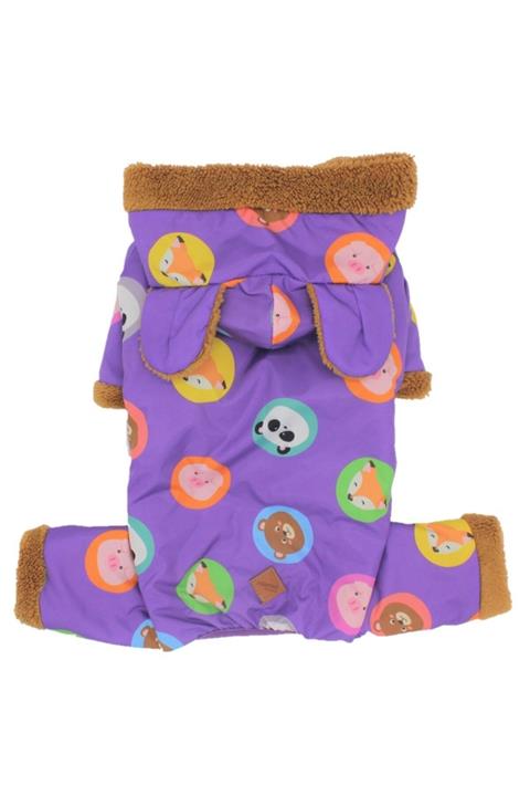 Pawstar Mor Animals Tulum Yağmurluk