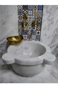 banyodecor Beyaz Düz Kurna Modeli Lavabo