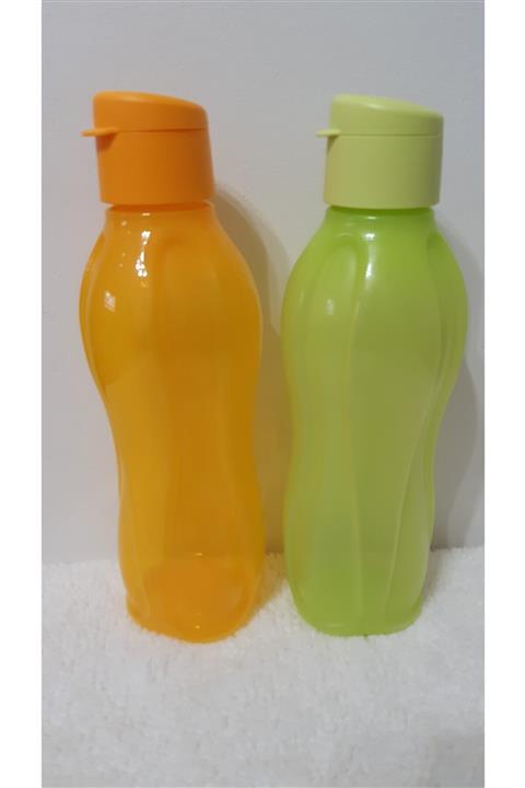 Tupperware Eko Şişe 750ml Turuncu Yeşil Canımevim3