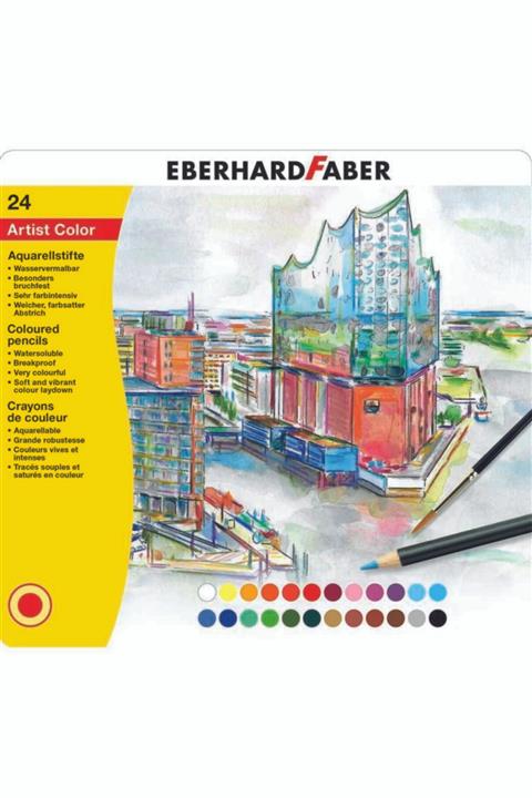 Eberhard Faber Artist Color Sulu Boya Kalemi 24 Renk