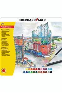 Eberhard Faber Artist Color Sulu Boya Kalemi 24 Renk