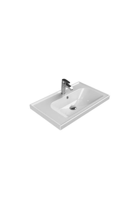 TURKUAZ Frame 70 Cm Etajerli Lavabo