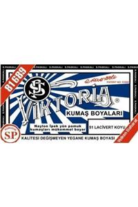 Viktoria Kumaş Boyası Koyu Lacivert 2pk+fiske Sabitleme 1pk