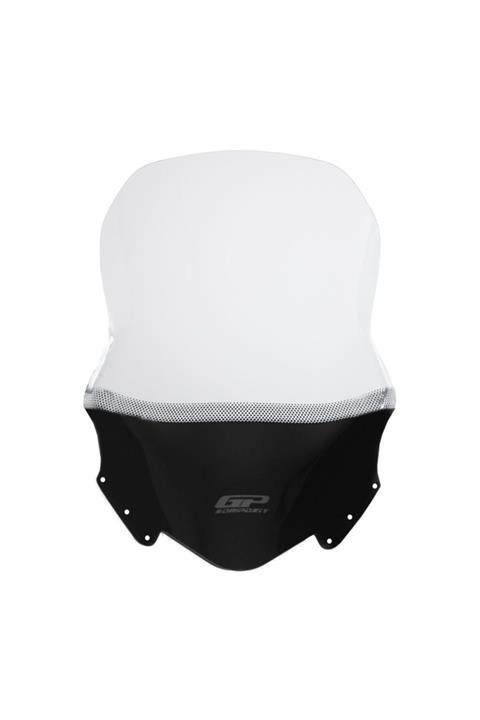 GP KOMPOZİT Yamaha Xmax 250 / 400 2014-2017 Uyumlu Baskılı Ön Tur Camı Şeffaf 72 Cm