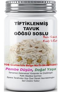 SPANA Soslu Tiftiklenmiş Tavuk Göğsü Yemeği Ev Yapımı Katkısız 330gr