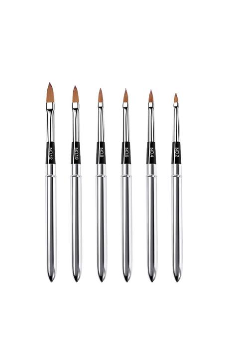 Venalisa 6'lı Akrilik Fırçası Seti 6 Farklı Boy