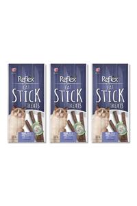 Reflex Tahılsız Tavşanlı Stick Kedi Ödül Maması 3x5 gr  3 Paket