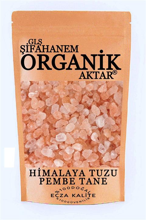 GLŞ ŞİFAHANEM ORGANİK AKTAR Himalaya Tuzu Pembe Kristal  Orjinal Karışımsız 500 gr