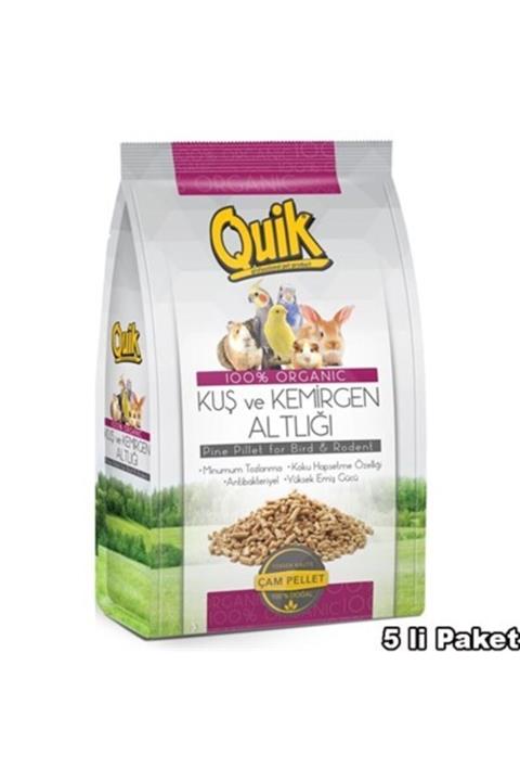 Quik Kemirgen Ve Kuş Altlığı 1 Kg 5li