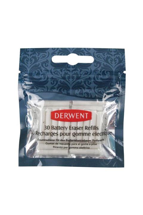 Derwent : Pilli Silgi Yedekleri : 30 Adet